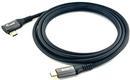 Equip Cavo USB 2.0 da C a C angolato a 90Â°, M/M, 3,0 m, PD 100W, nero (Equip 128893 USB 2.0 C to C 90 [2Years warranty])