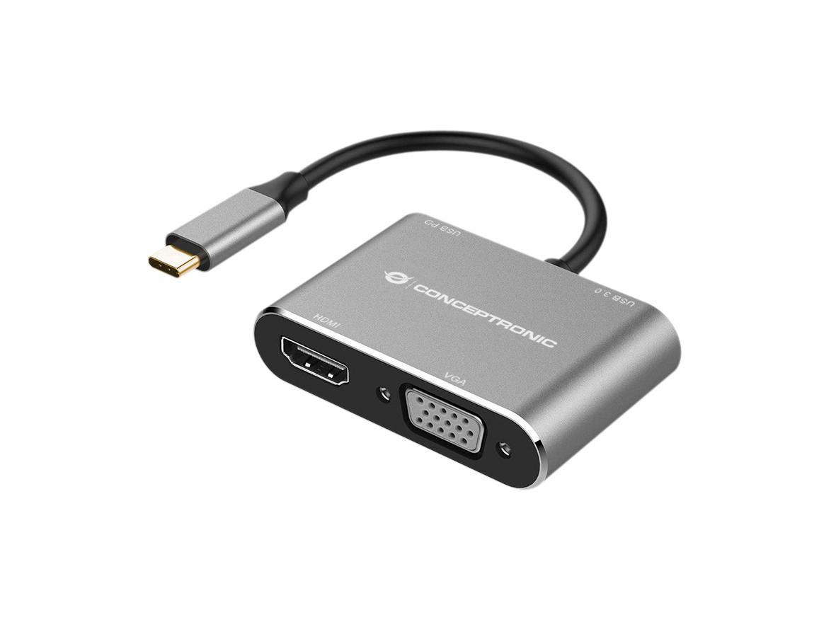 EQUIP 133468 Cavo dual-link USB tipo C a DVI-D maschio-maschio 18 m
