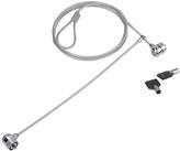 Conceptronic CNBSLOCK15T cavo di sicurezza Argento 1,5 m (CONCEPTRONIC NBT Notebook/Laptop Dual)