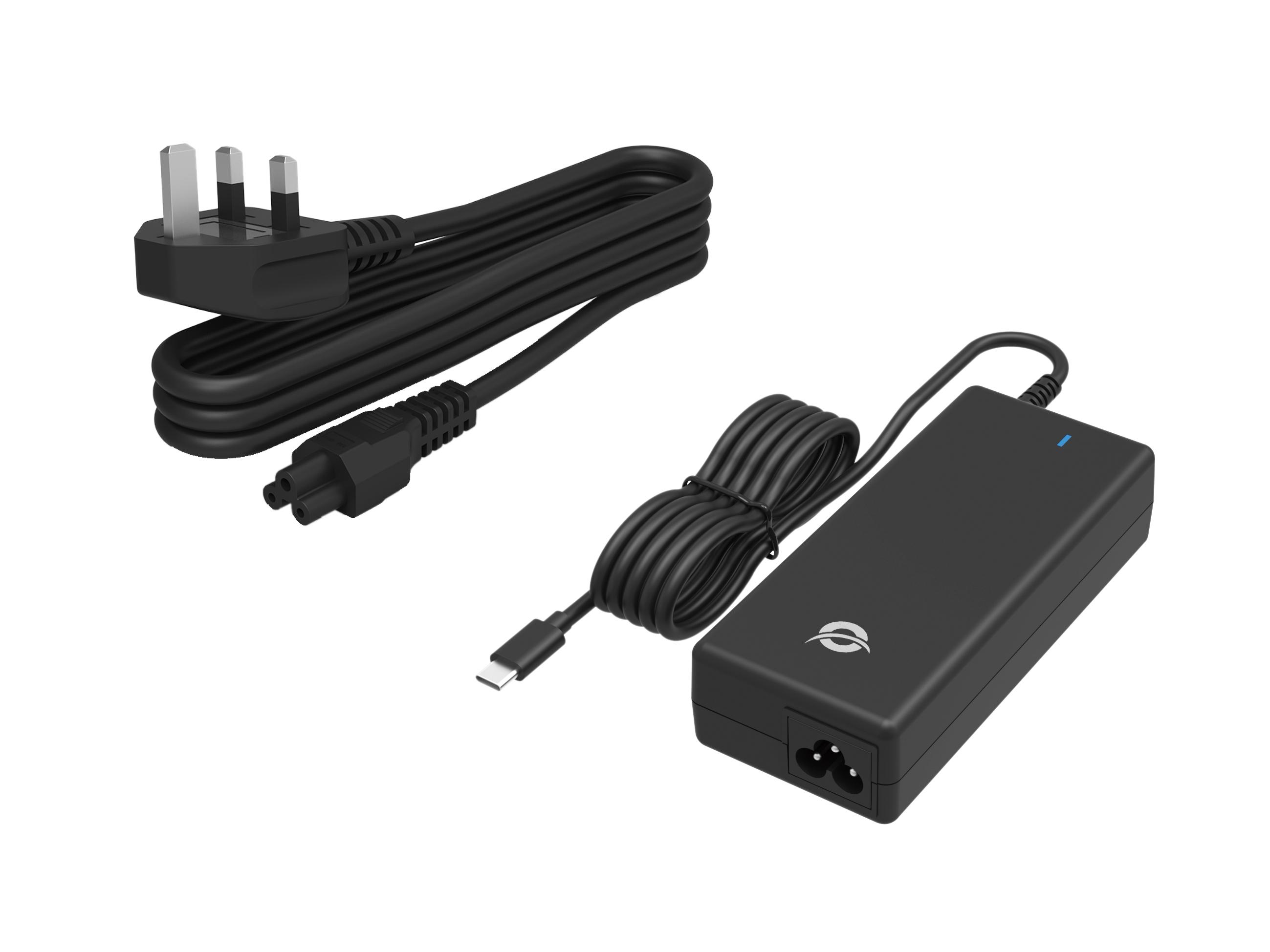 Conceptronic OZUL03BUK adattatore e invertitore Interno 100 W Nero (Conceptronic OZUL03BUK 100W GaN Desktop USB PD Charger; Bui