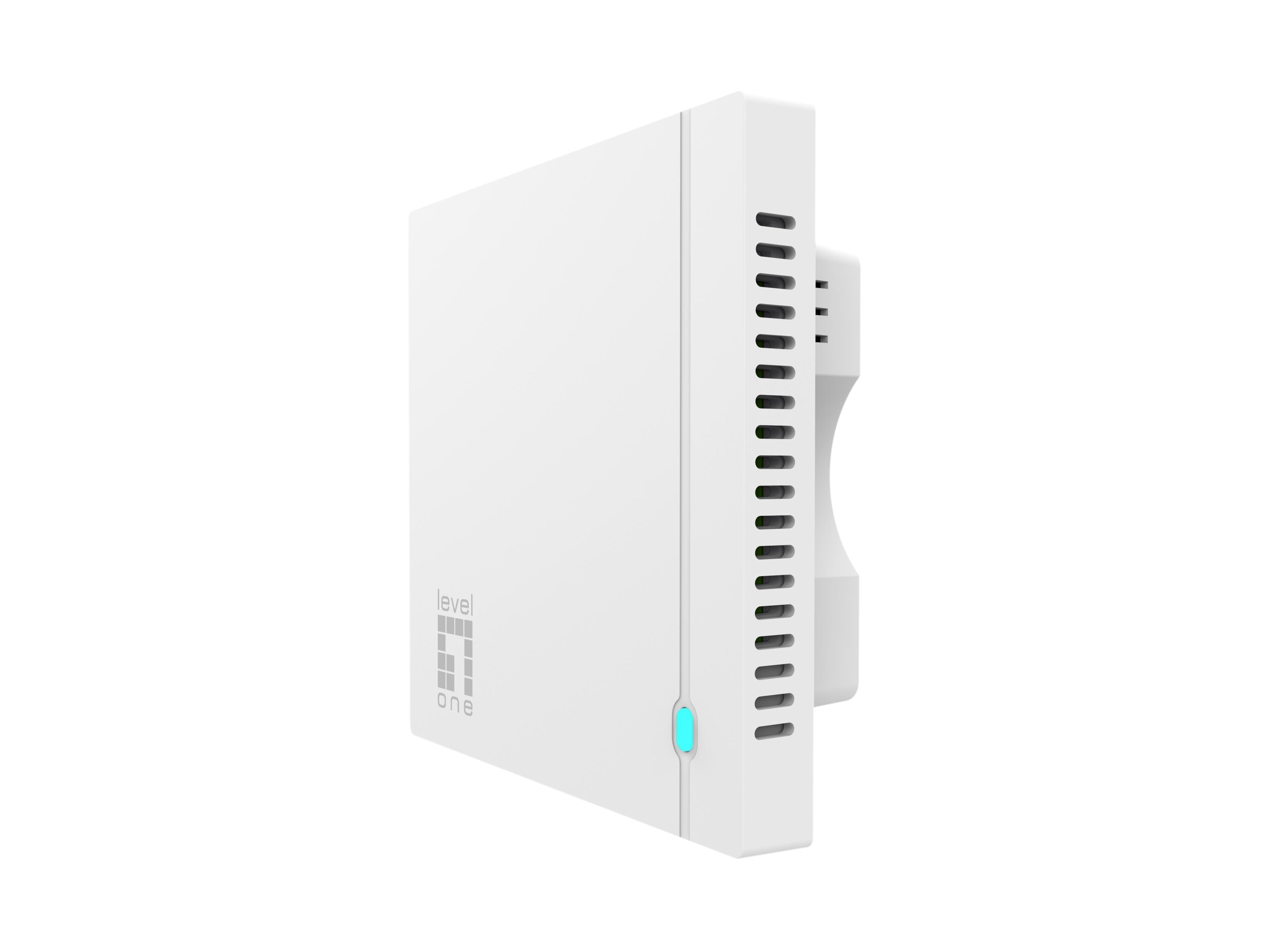 LevelOne WAP-8231 punto accesso WLAN 1800 Mbit/s Bianco Supporto Power over Ethernet (PoE)
