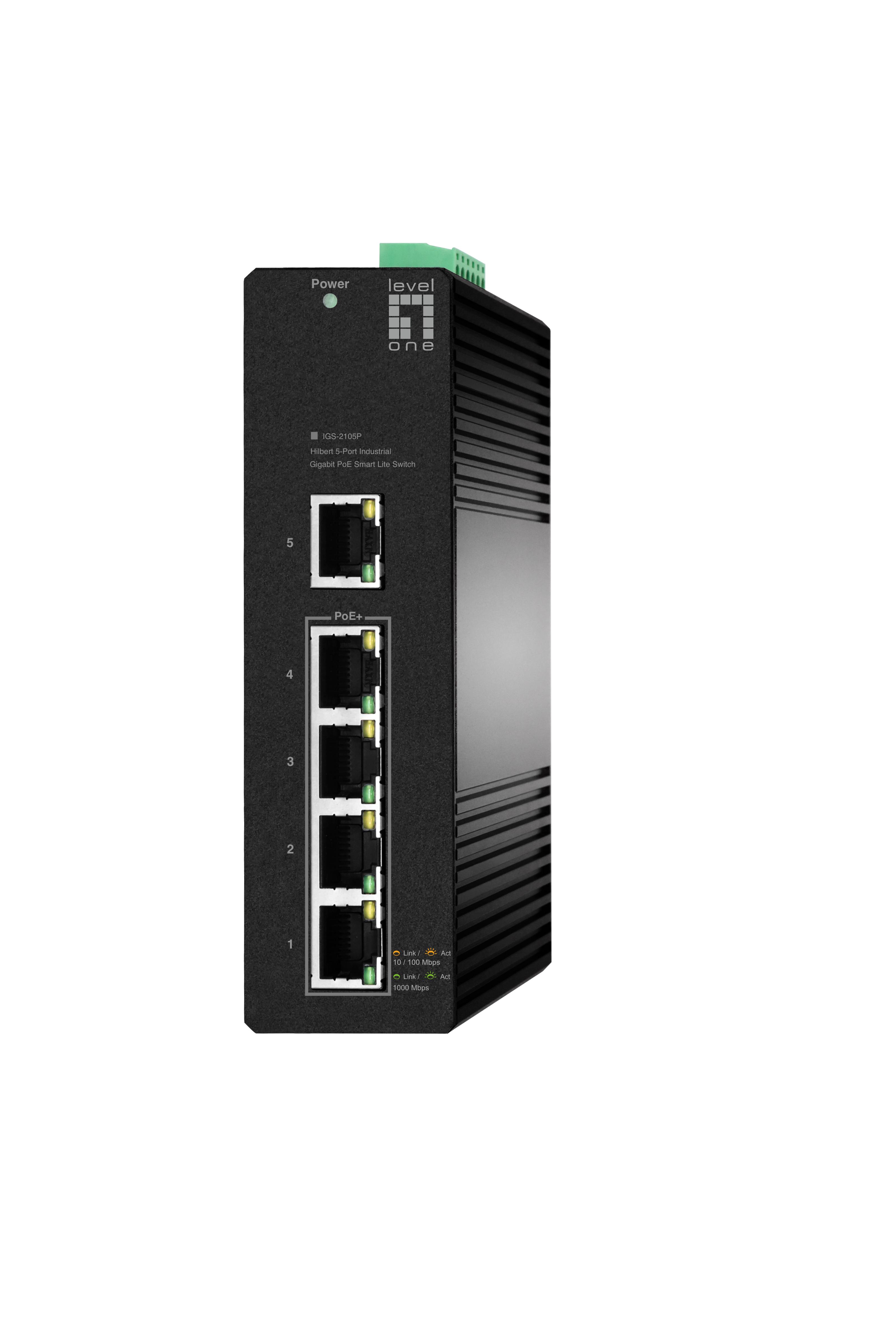 LevelOne IGS-2105P switch...