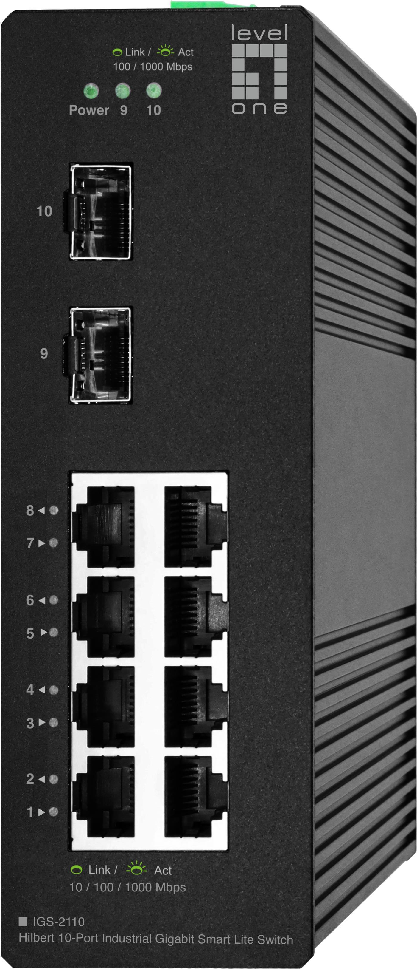 Levelone IGS-2110 Hilbert Switch smart lite smart lite a 10 porte