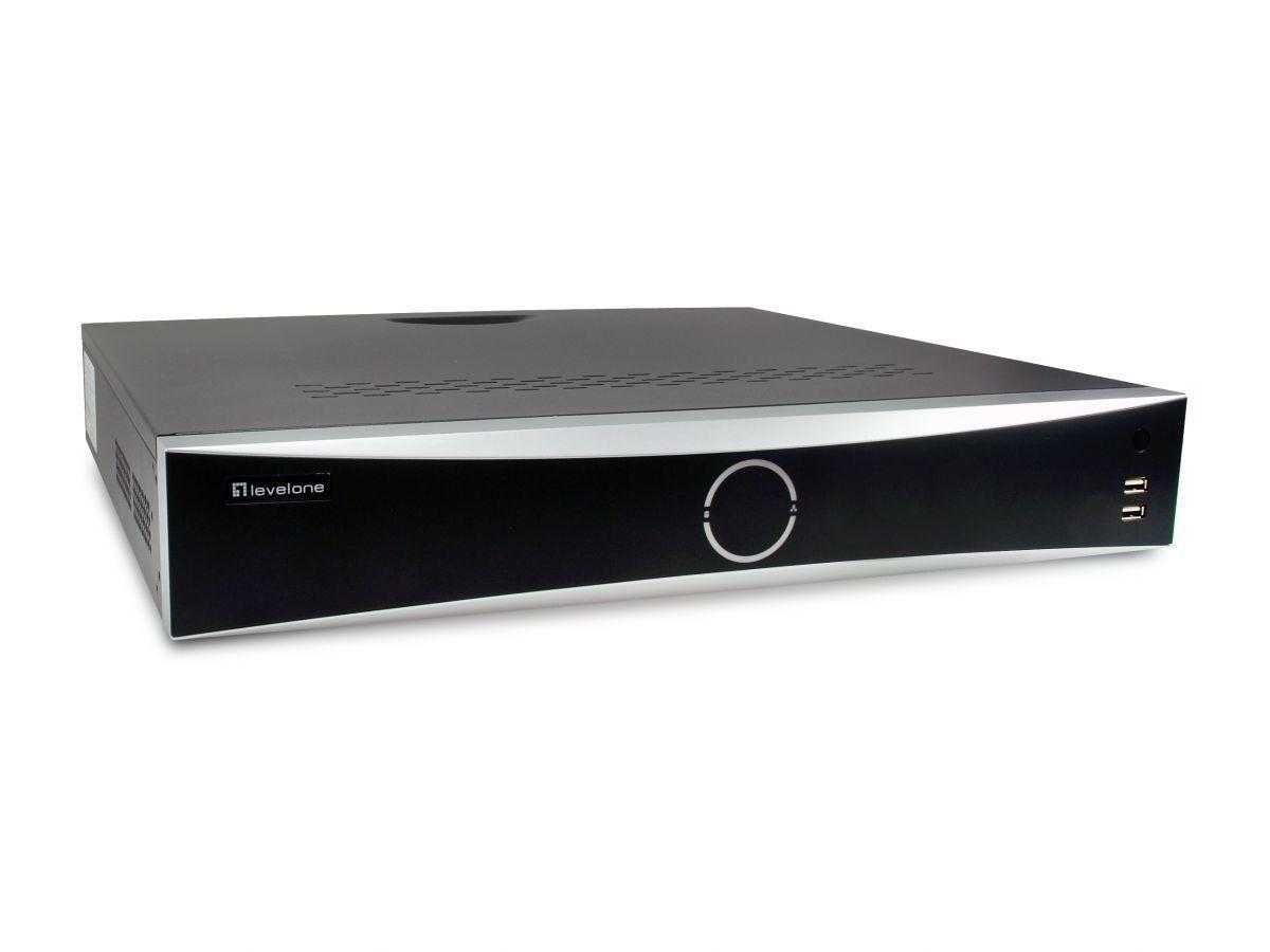Levelone NVR-0411 Rec video di rete a 32 canali. Poe H.265 10TB