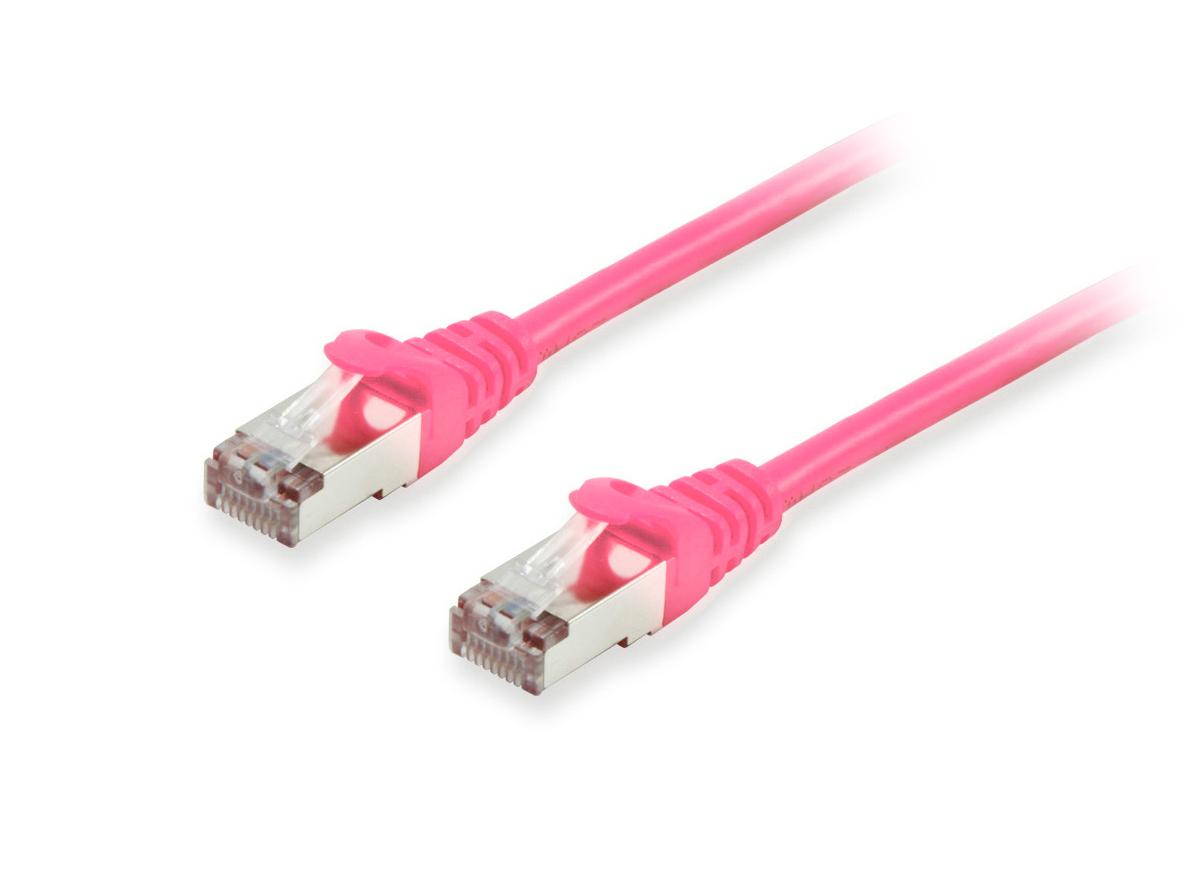 Equip 606900 cavo di rete Rosa 015 m Cat6a S/FTP (S-STP)