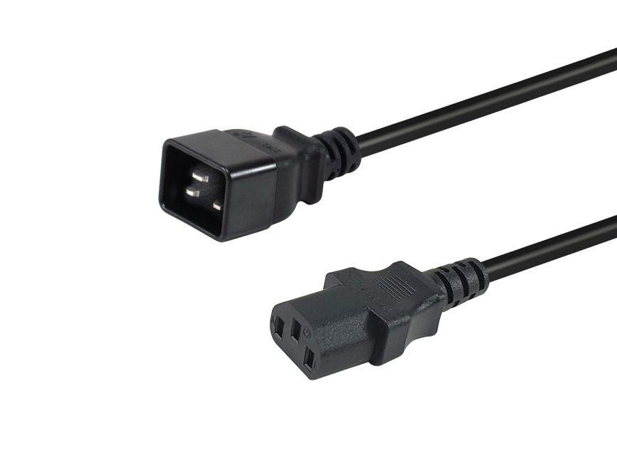Equip 112140 cavo di alimentazione Nero 1,8 m IEC C20 IEC C13