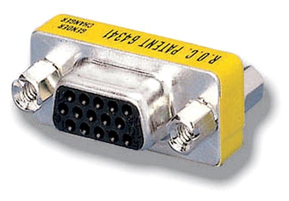 ADATTATORE MONITOR VGA 15P HD F/F