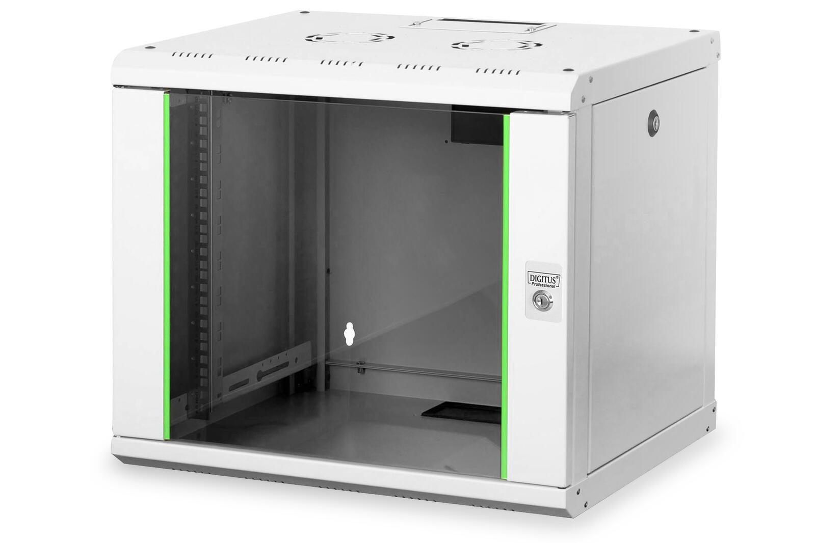 9U Wall Mounting Cabinet Unique Series - 509x600x450mm