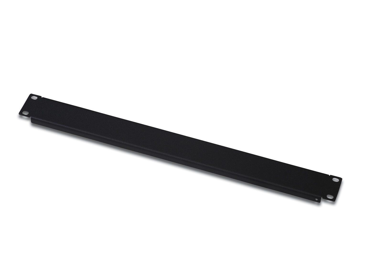 Digito Copertura cieca piastra 19-schrnke 1he ral9005 nero (dn-19 bpn-01-sw)