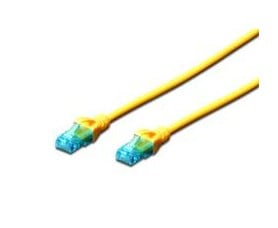 Digitus DK-1512-200/Y cavo di rete Giallo Cat5e U/UTP (UTP)