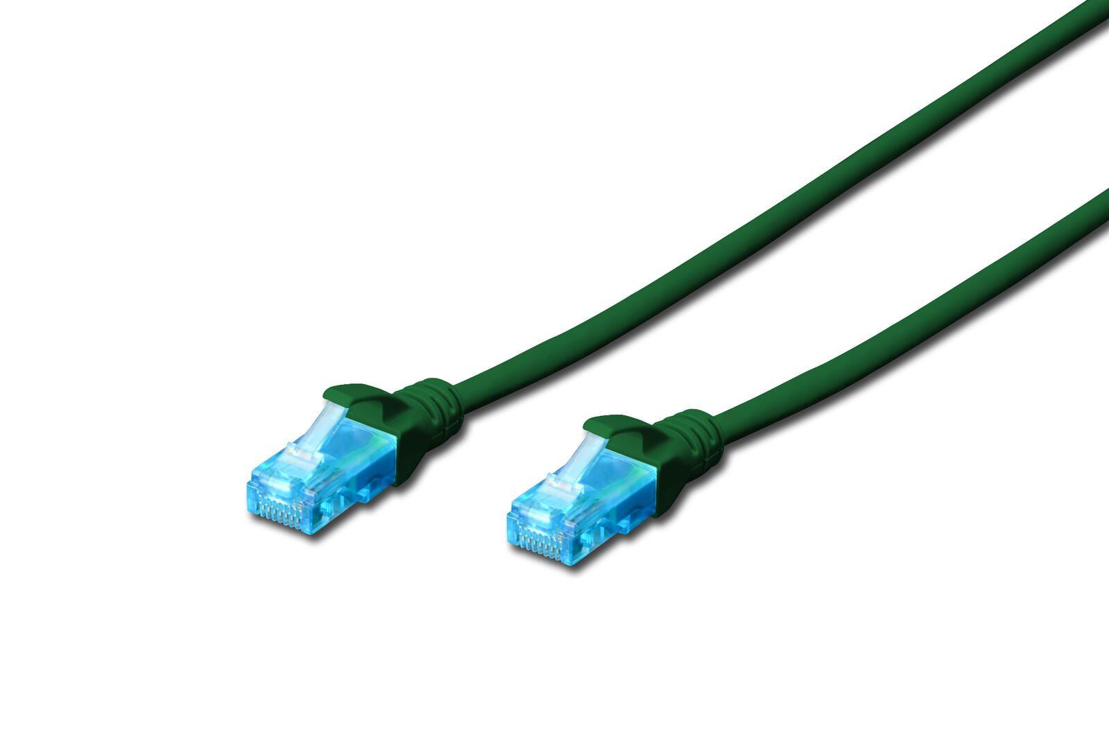 CAVO RETE UTP CAT.5E 2MT VERDE