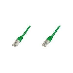 Cavo patch DIGITUS 5e 05 m verde CAT5e U/UTP 2xRJ45 PVC CU