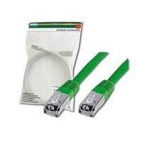 CAVO RETE SCHERMATO SF/UTP IN RAME CAT. 5E COLORE VERDE MT. 2