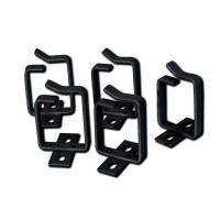 PASSACAVI PER ARMADI RACK 100x45 mm. CONFEZIONE 10 PEZZI - COLORE NERO RAL 9005