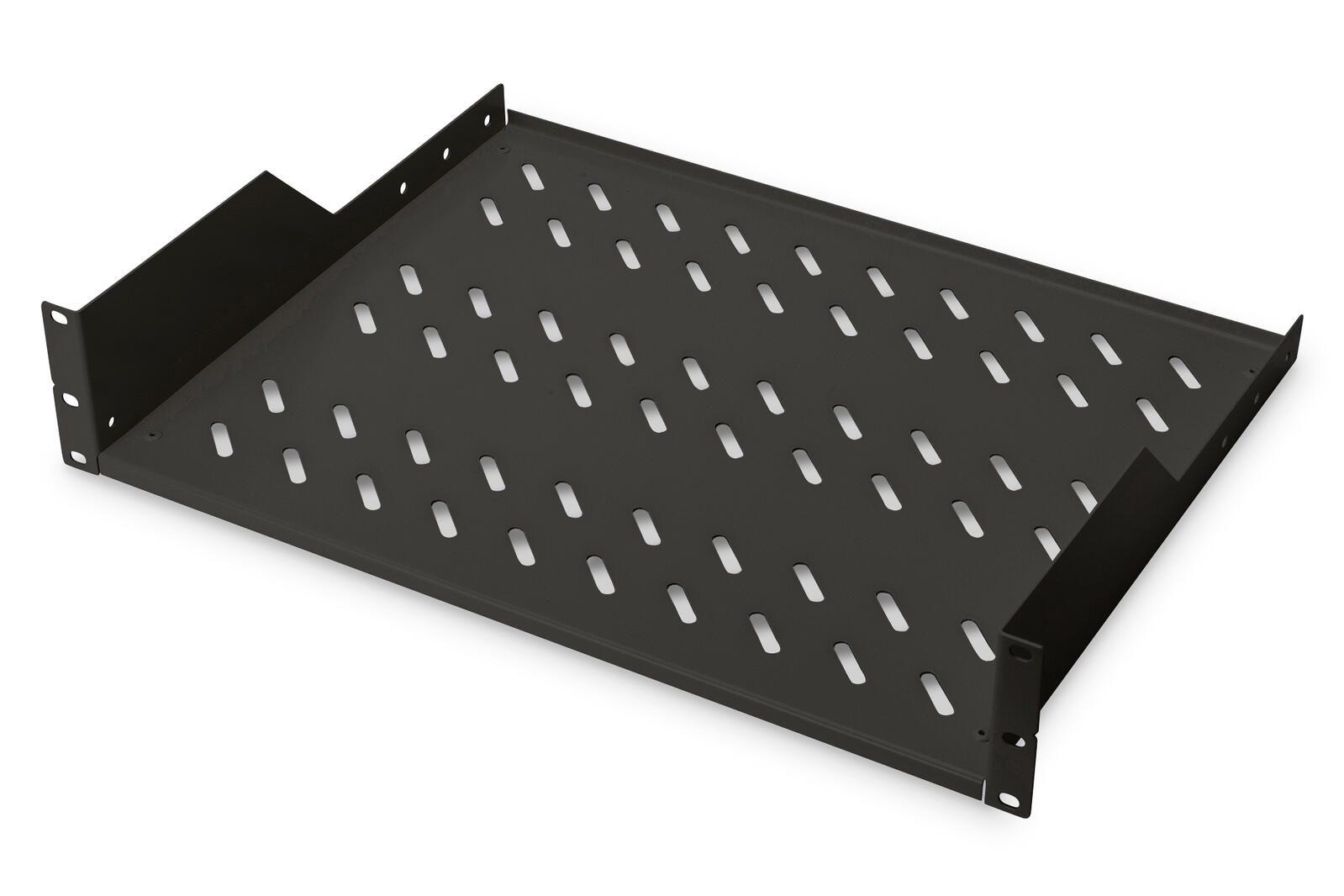 Digitus Fachboden 19-SchrÃƒÂ¤nke Installazione fissa da una profonditÃƒÂ  di 450 mm fino a 25 kg 2He Ral9005 Nero (DN-1