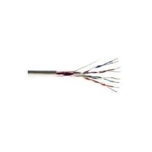 CAT 5e F-UTP installation cable - 100 MHz Eca (PVC) - AWG 24/1 - 305 m paper box - sx - Grey