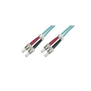 CAVO FIBRA OTTICA ST A ST MULTIMODE DUPLEX OM3 50/125 MT.1