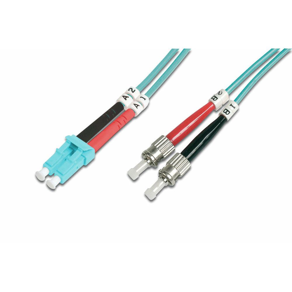 Digitus Cavo patch LWL multimodale OM 3 LC/ST (DIGITUS FIBER OPTIC PATCH CORD - LC-ST)