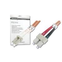 CAVO FIBRA OTTICA LC A SC MULTIMODE DUPLEX 50/125 MT.3