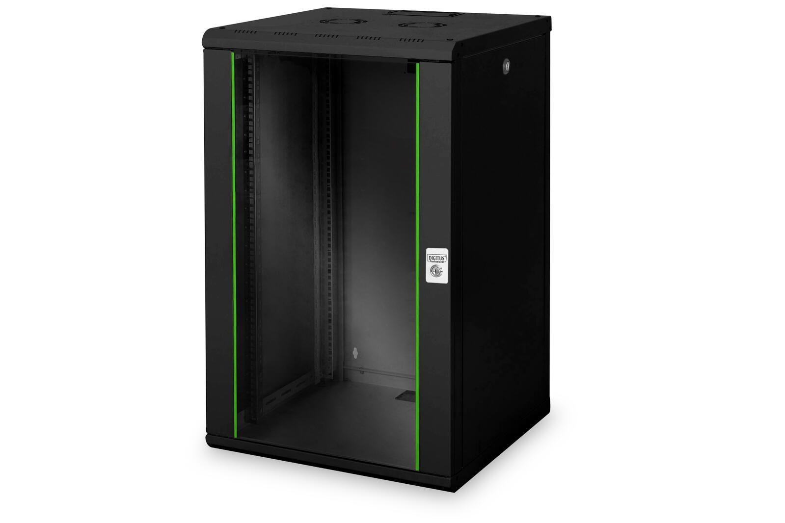 Digitus 20HE 19""-Wandgehuse Unique Serie RAL 9005 schwarz