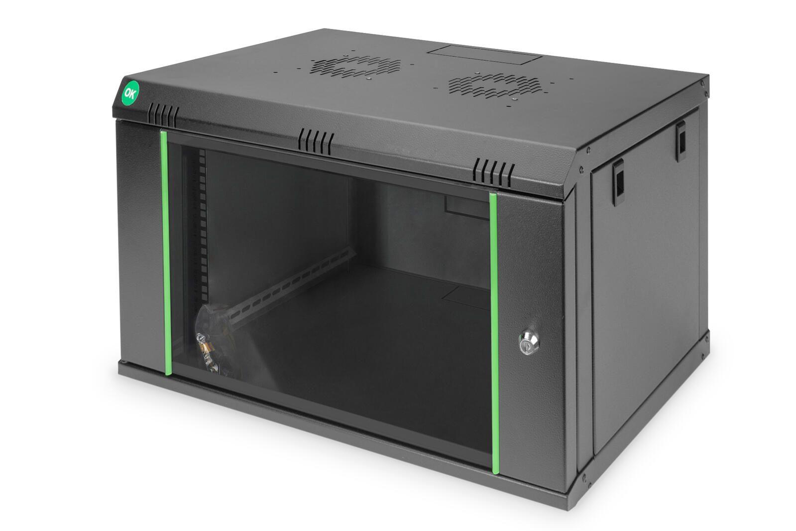7U Wall Mounting Cabinets Dynamic Basic Series - 389x600x450mm