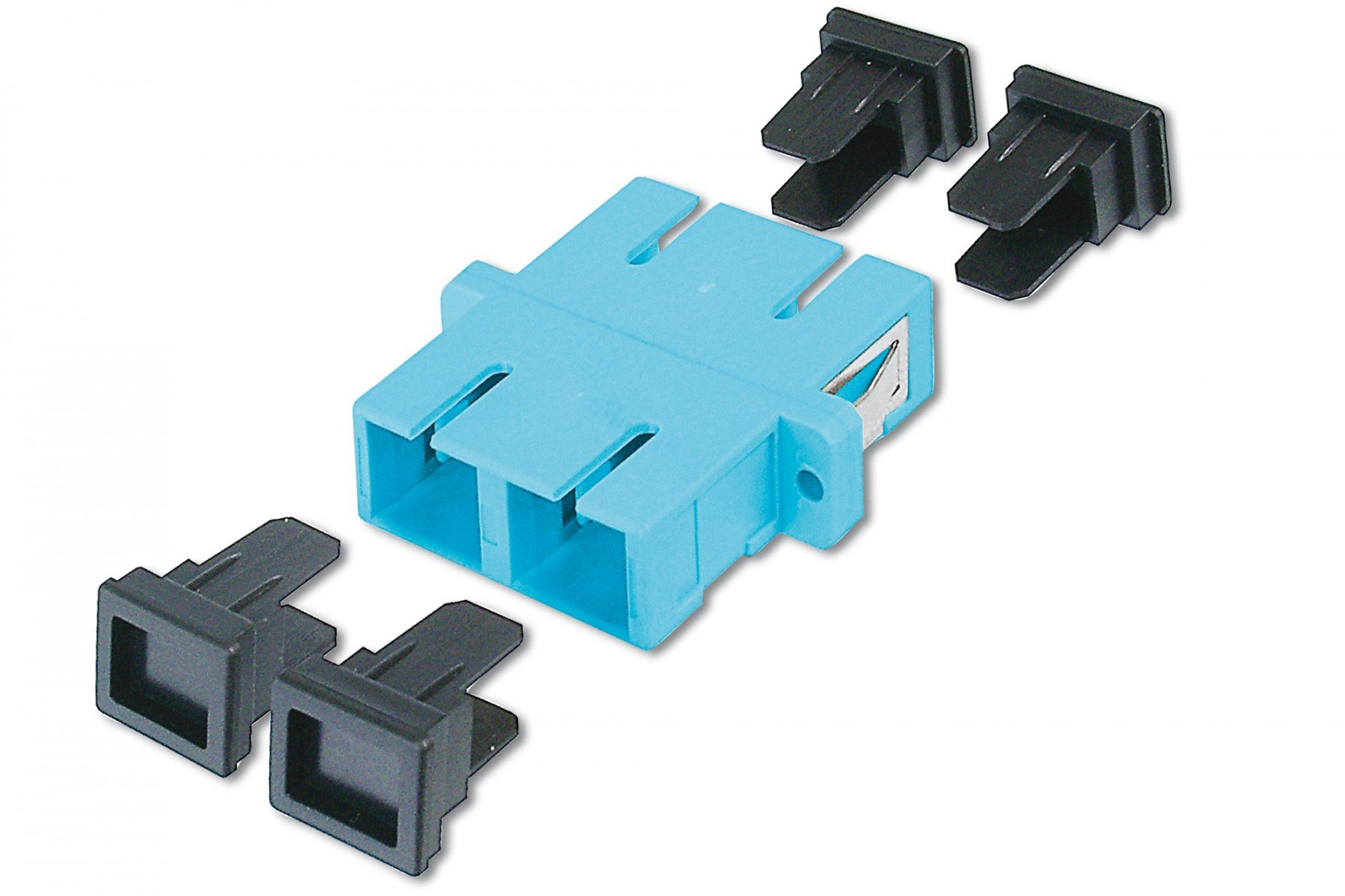 Digitus DN-96005-1 adattatore di fibra ottica SC/SC 30 pz Turchese