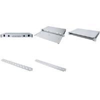 Box giunta scorrevole in fibra ottica di Assmann Digito. 1U 483mm (19 ") tra cui Pg 16 Vite. Grigio RAL 7035 senza piastra ante
