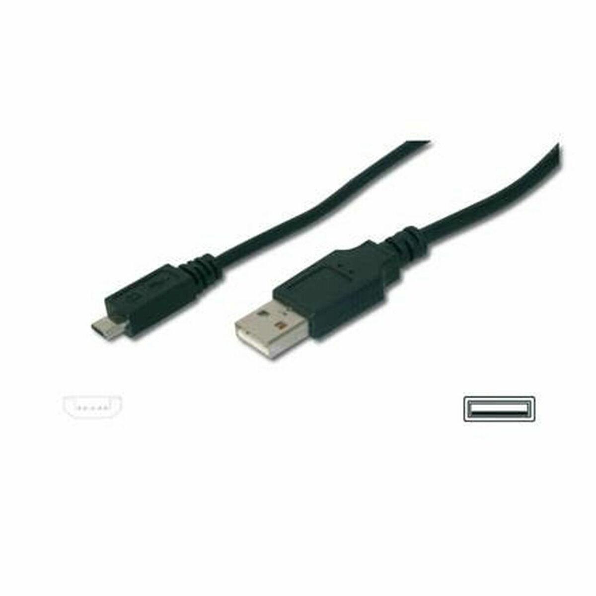 CAVI DI CONNESSIONE MICRO USB. Connettori USB "A" maschio - Micro USB "B" maschio. La schermatura densa permette una connession