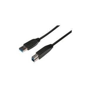 DIGITUS Cavo di collegamento connettori A- B USB 3.0 mt 180