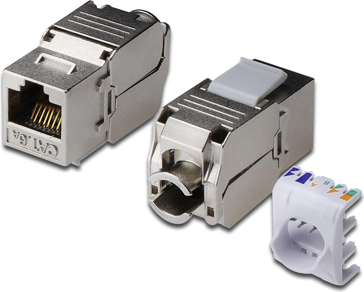 INSERTO JACK SCHERMATO RJ45 CAT6A