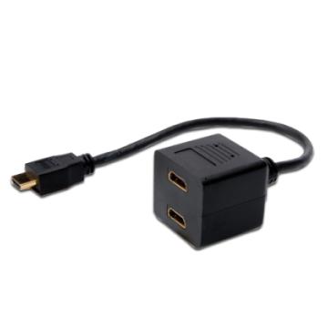 ADATTATORE SPLITTER HDMI M-2FEMMINE