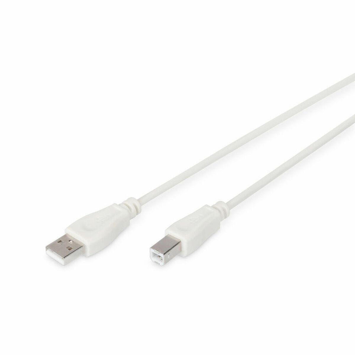CAVO USB 2.0 A-B 3MT M/M BG DIGITUS