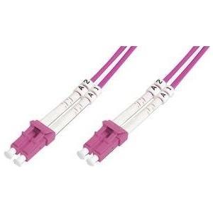 Fiber Optic Multimode Patchcord - Duplex - OM4 - LC to LC - 2 Meter