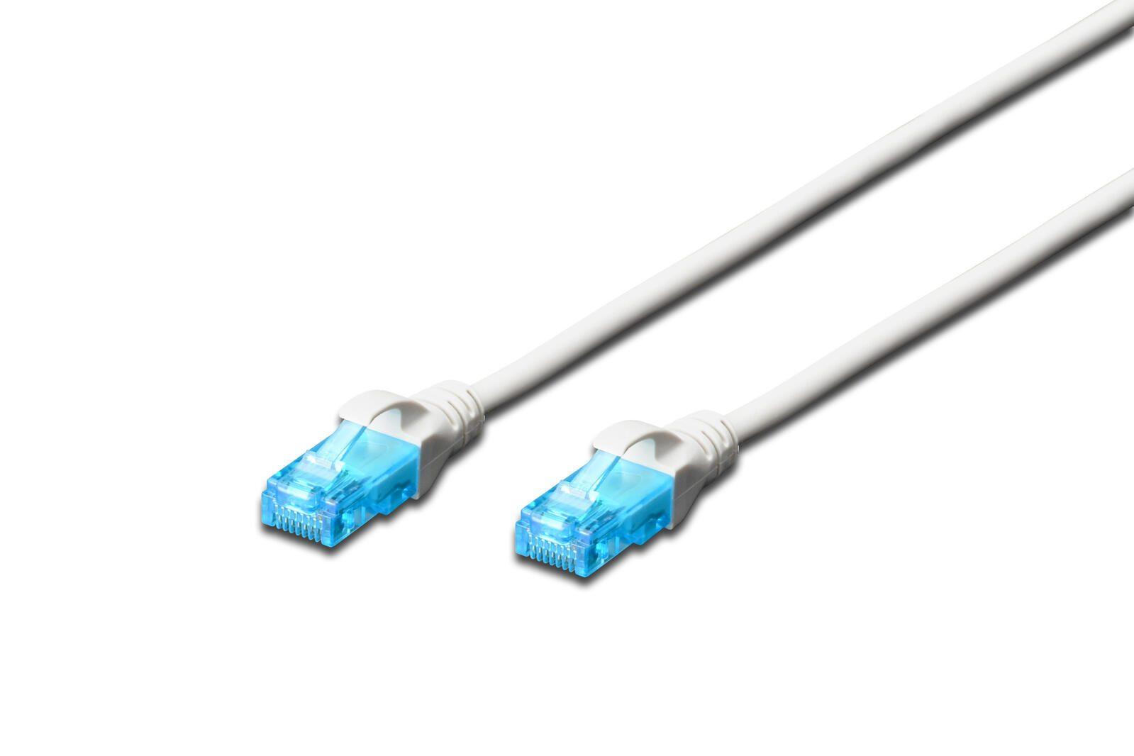 CAVO RETE UTP CAT.5E 1MT BIANCO