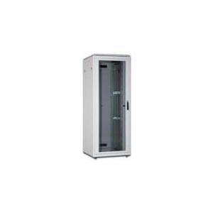 Armadio di rete DIGITUS RM 22U 1164x800x800mm, porta in vetro, grigio