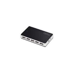 HUB CON 10 PORTE USB 2.0 CON ALIMENTATORE ESTERNO