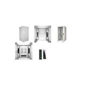 ARMADIO 42 UNITÃƒâ‚¬ 19" PER RETI MISURE (A)2010 X (L)600 X (P)600 MM. COLORE GRIGIO CHIARO
