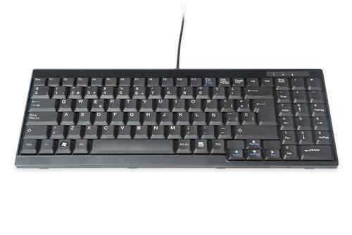 Digitus Tastiera adatta a consolle TFT , layout spagnolo (DIGITUS DS-72000ES - tastatur - QWERTY)