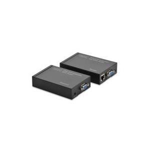 EXTENDER DIGITUS Cat 5 VGA TRAMITE CAVO RETE UTP CON AUDIO FINO A 300 METRI