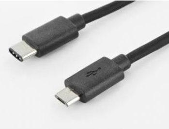 CAVO USB CONNETTORI MICRO B - C MASCHIO/MASCHIO MT 180