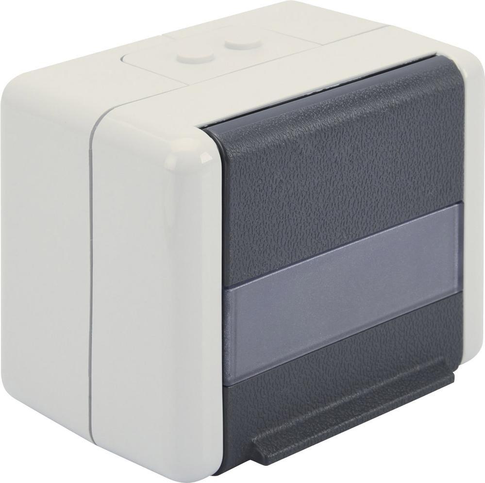 DIGITUS Scatola di collegamento dati per modulo Keystone IP44 pompa con coperchio incernierato