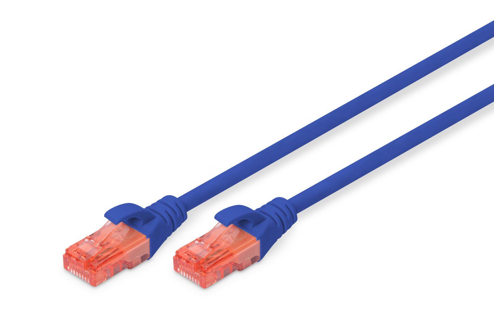 CAVO RETE UTP CAT.6 2MT BLU