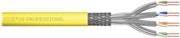 CAVO INSTALLAZIONE CAT 8.2 SCHERMATO S-FTP 2000 MHz AWG 22/1 Dca MATASSA 500 MT DIGITUS