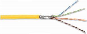 DIGITUS Cat.7A S/FTP, installation cable, 500 m, duplex, Dca-s1a d1 a1