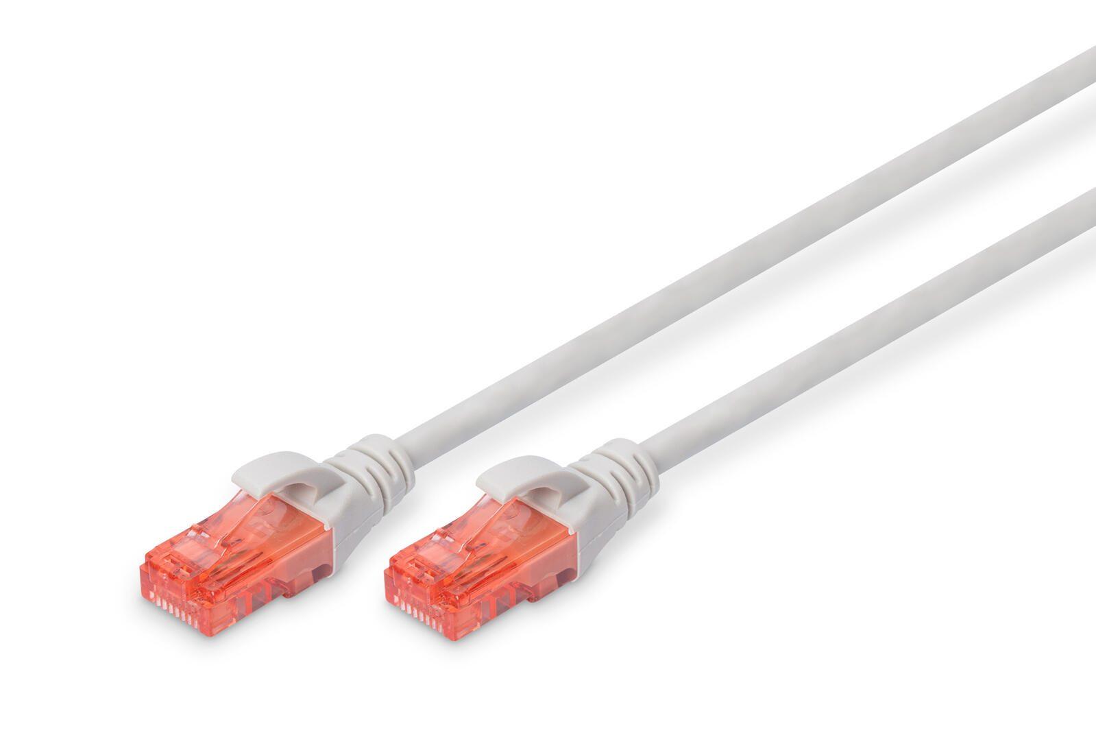 CAVO RETE UTP CAT.6 MT 025 GRIGIO