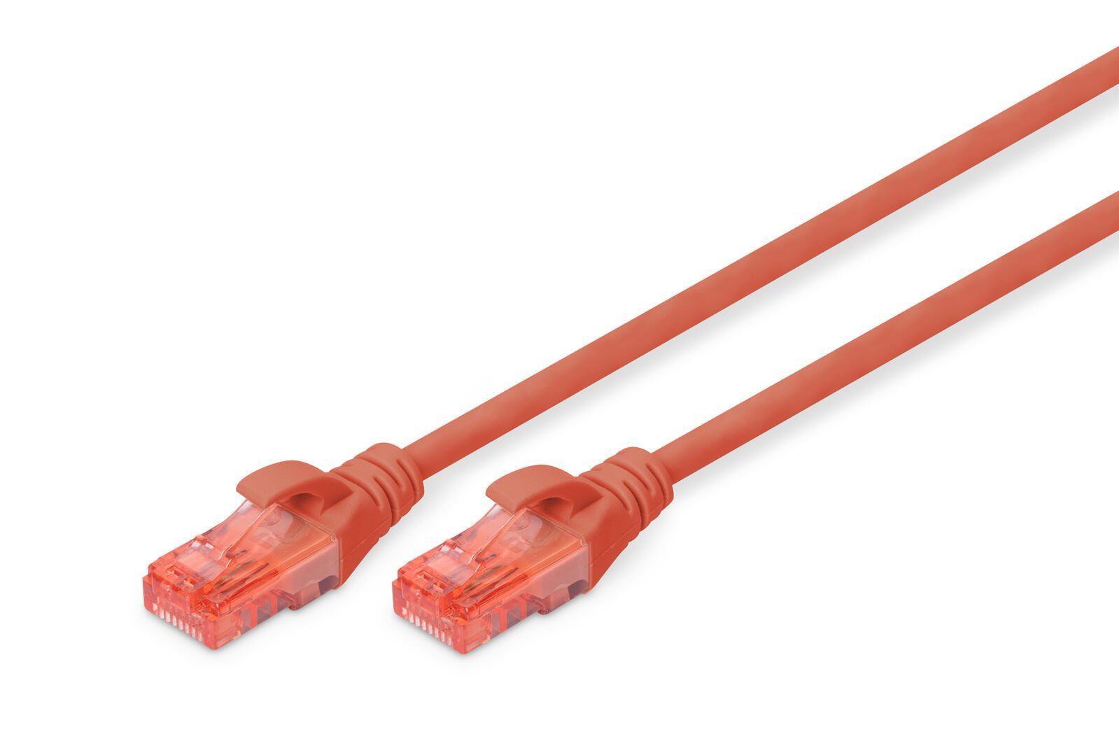 CAVO RETE UTP CAT6 LSZH MT 025 RED