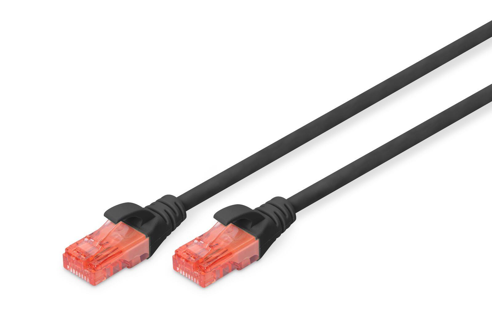 CAVO RETE UTP CAT.6 MT 3 NERO