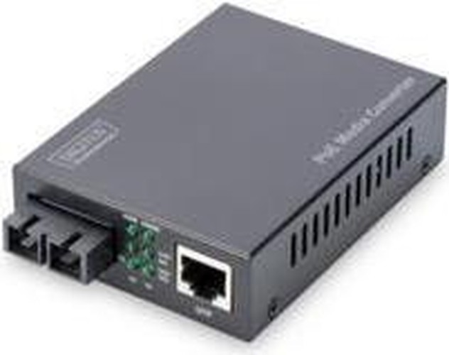 MEDIA CONVERTER GIGABIT POE...