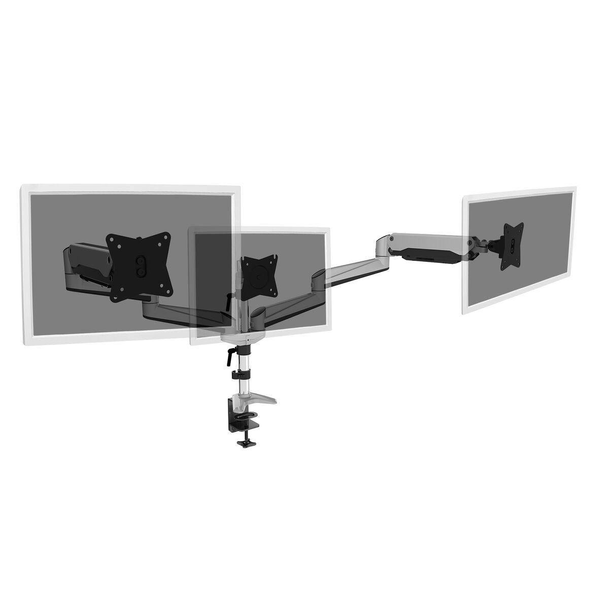 Digitus Supporto universale triplo LED/LCD da scrivania con molla a gas (TRIPPLE LED MOUNT W. GASSPRING - UP TO 27IN 3X6KG VESA