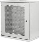 Custodia da parete DIGITUS 540x400mm 12HE 595x540x400mm, perf. Porta d'ingresso, grigia